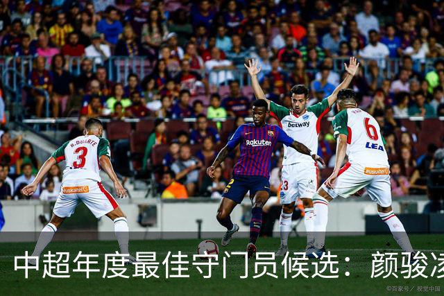 中超年度最佳守门员候选：颜骏凌、王大雷领衔